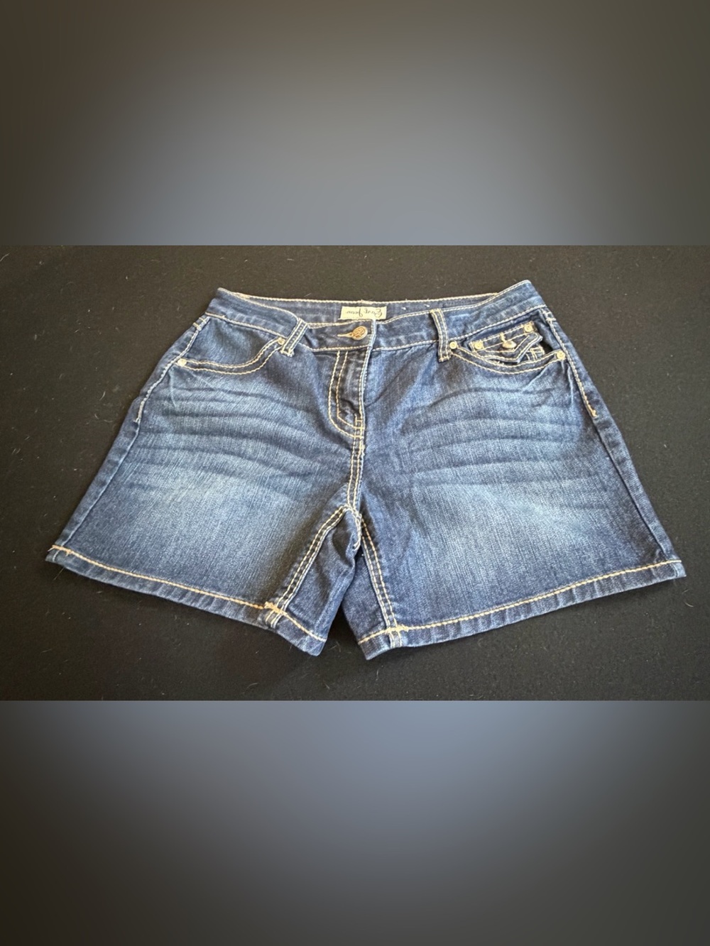 Jean Shorts Women’s Dark Blue Size 6